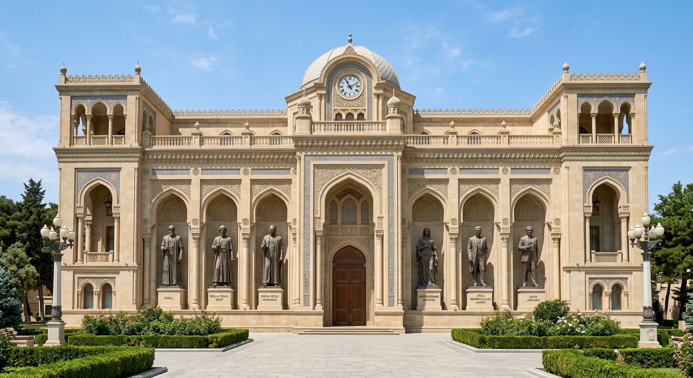 מוזיאון הספרות האזרבייג׳נית (Nizami Museum of Azerbaijan Literature)