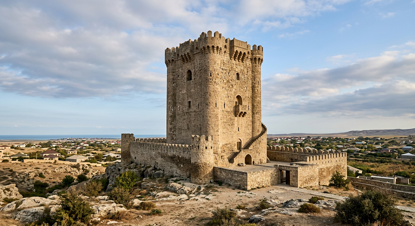 המצודה הגדולה של מרדקאן (Mardakan Quadrangular Castle)