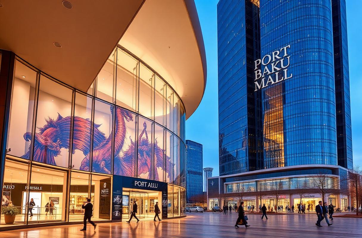 קניון פורט באקו (Port Baku Mall)
